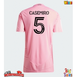 Inter Miami Casemiro #5 Replica Home Stadium Shirt for Women 2026-27 Short Sleeve